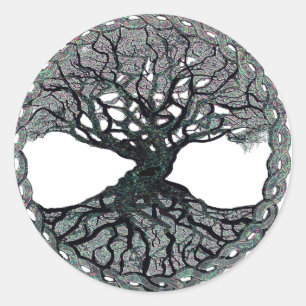 Levensloop Ronde Sticker
