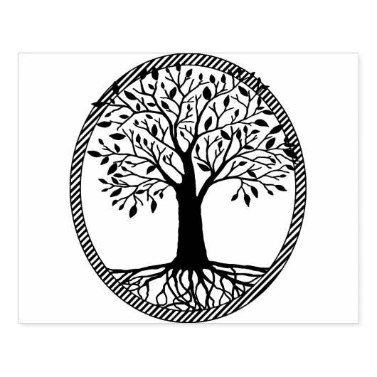 Levensloop Rubberstempel (Afrduk)