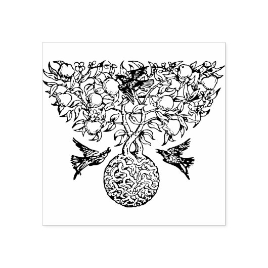 Levensloop Rubberstempel (Afrduk)