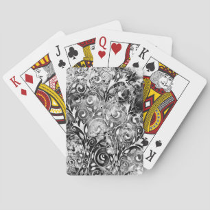 Levensloop - Spiralen laten gomstijl 1 achter Pokerkaarten