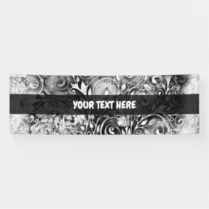 Levensloop - Spiralen laten gomstijl 1 achter Spandoek