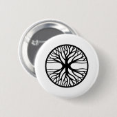 Levensloop Tattoo Ronde Button 5,7 Cm (Voorkant /achterkant)
