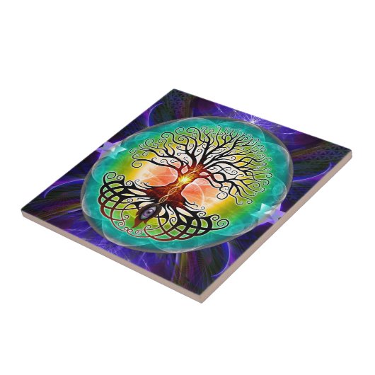 Levensloop Tegeltje (Zijkant)