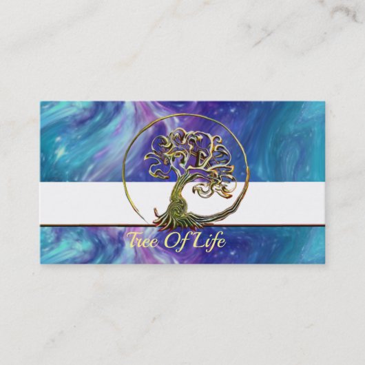 Levensloop visitekaartje (Voorkant)