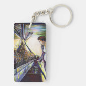 Levenslot van het Hurlen Sleutelhanger (achterkant)