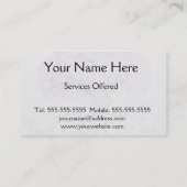 Levensluiheid Visitekaartje (Achterkant)