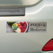 Levensmiddelen Bumpersticker (Op auto)