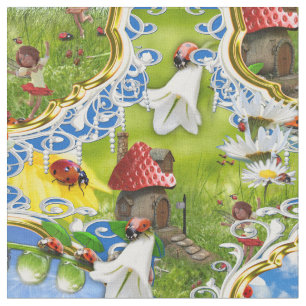 LEVENSMIDDELEN EN BUTTERFLIES STOF