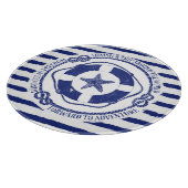 Levensmiddelen en zeeduivel snijplank (Hoek)