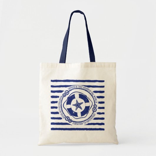 Levensmiddelen en zeeduivel tote bag (Voorkant)
