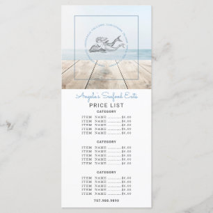 Levensmiddelen in de vorm van Zee met zeemeerminne Menu