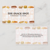 Levensmiddelen | Keukengereedschap Visitekaartje (Voorkant / Achterkant)