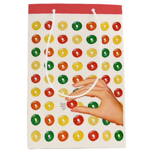 Levensmiddelen Medium Cadeauzakje (Voorkant)