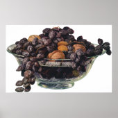 levensmiddelen, noten en amandelen, vruchten en n poster (Voorkant)