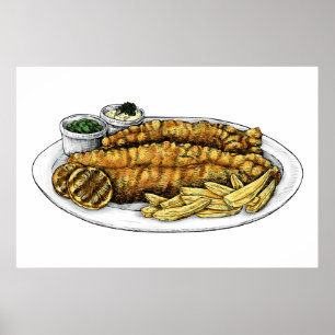 Levensmiddelen Poster