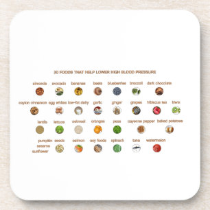 Levensmiddelen voor hoge bloeddruk Easy Natural Wa Bier Onderzetter