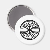 Levensmiddelenboom - Tattoo Magneet (Voorkant / Achterkant)