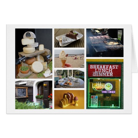 Levensmiddelenkaart (Voorkant Horizontaal)