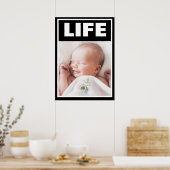 LEVENSMIDDELENLEVENS VAN DE BABY POSTER (Keuken)
