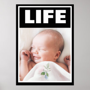 LEVENSMIDDELENLEVENS VAN DE BABY POSTER