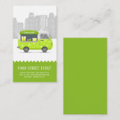 Levensmiddelentruck straatlimonade visitekaartje (Voorkant / Achterkant)