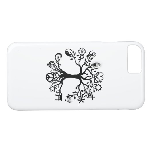 Levensmiddelenvrede Case-Mate iPhone Case (Achterkant (Horizontaal))