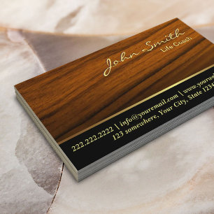 Levensmiddellak Therapie Adviezen Elegant Wood Visitekaartje