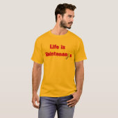 Levensonderhoud T-shirt (Voorkant volledig)
