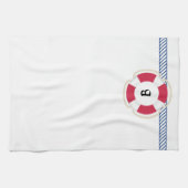 Levensreddende helling Nautische handdoek (Horizontaal)