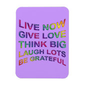 Levensregels Magneet (Verticaal)