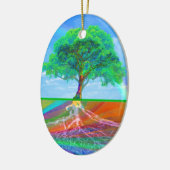 Levensregenboog Keramisch Ornament (Links)