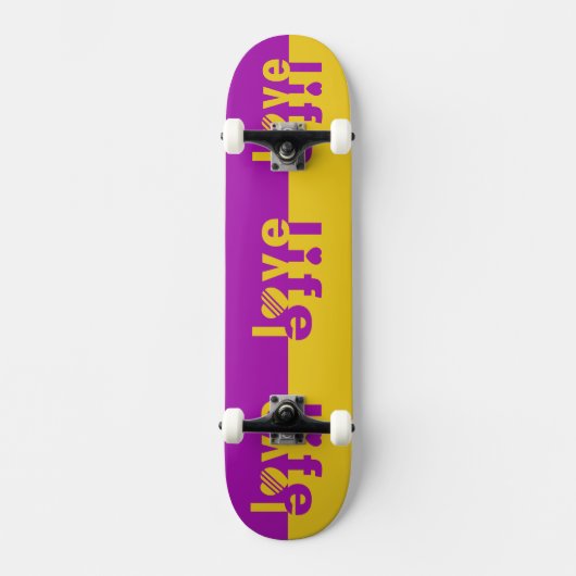 LEVENSskateboards Skateboard (Voorkant)