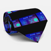 Levensstijl gameontwikkelaar stropdas (Opgerold)