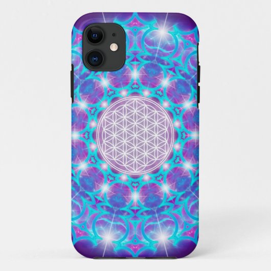 LEVENSSTROOM/Blume des Lebens Stars Mandala Case-Mate iPhone Case (Achterkant)
