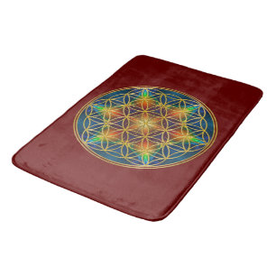 LEVENSSTROOM - Fractal Blossom 1 Badmat