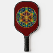 LEVENSSTROOM - Fractal Blossom 1 Pickleball Paddle (Voorkant)