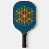 LEVENSSTROOM - Fractal Blossom 1 Pickleball Paddle (Achterkant)