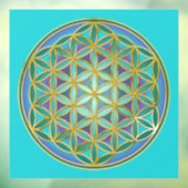 LEVENSSTROOM - Geometrie design 1 Raamsticker (Vel 3)