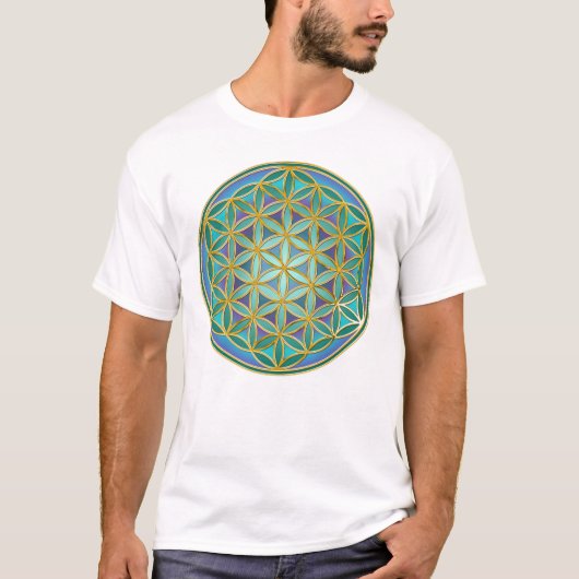 LEVENSSTROOM - Geometrie design 1 T-shirt (Voorkant)