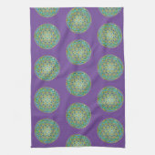 LEVENSSTROOM - Geometrie design 1 Theedoek (Verticaal)