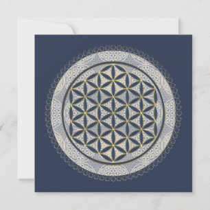LEVENSSTROOM - Geometriesymbool Art 1