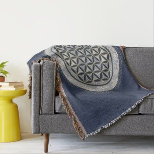 LEVENSSTROOM - Geometriesymbool Art 1 Deken