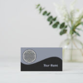 LEVENSSTROOM - Geometriesymbool Art 1 Visitekaartje (Staand voorkant)