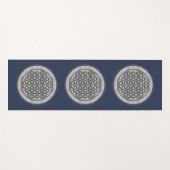 LEVENSSTROOM - Geometriesymbool Art 1 Yogamat (Voorkant (horizontaal))