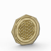 LEVENSSTROOM - Geometriesymbool Art 2 Fotoblokken (Links)