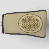 LEVENSSTROOM - Geometriesymbool Art 2 Golfheadcover (Voorkant)