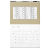 LEVENSSTROOM - Geometriesymbool Art 2 Kalender (Mar 2026)