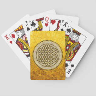 LEVENSSTROOM - Geometriesymbool Art 2 Pokerkaarten