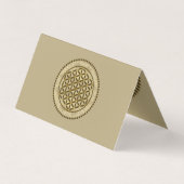 LEVENSSTROOM - Geometriesymbool Art 2 Visitekaartjes (Achterkant)