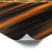 LEVENSSTROOM - goud Poster (Hoek)